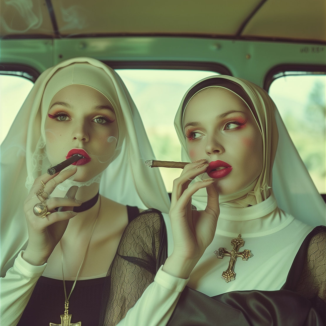 Smokings nuns III