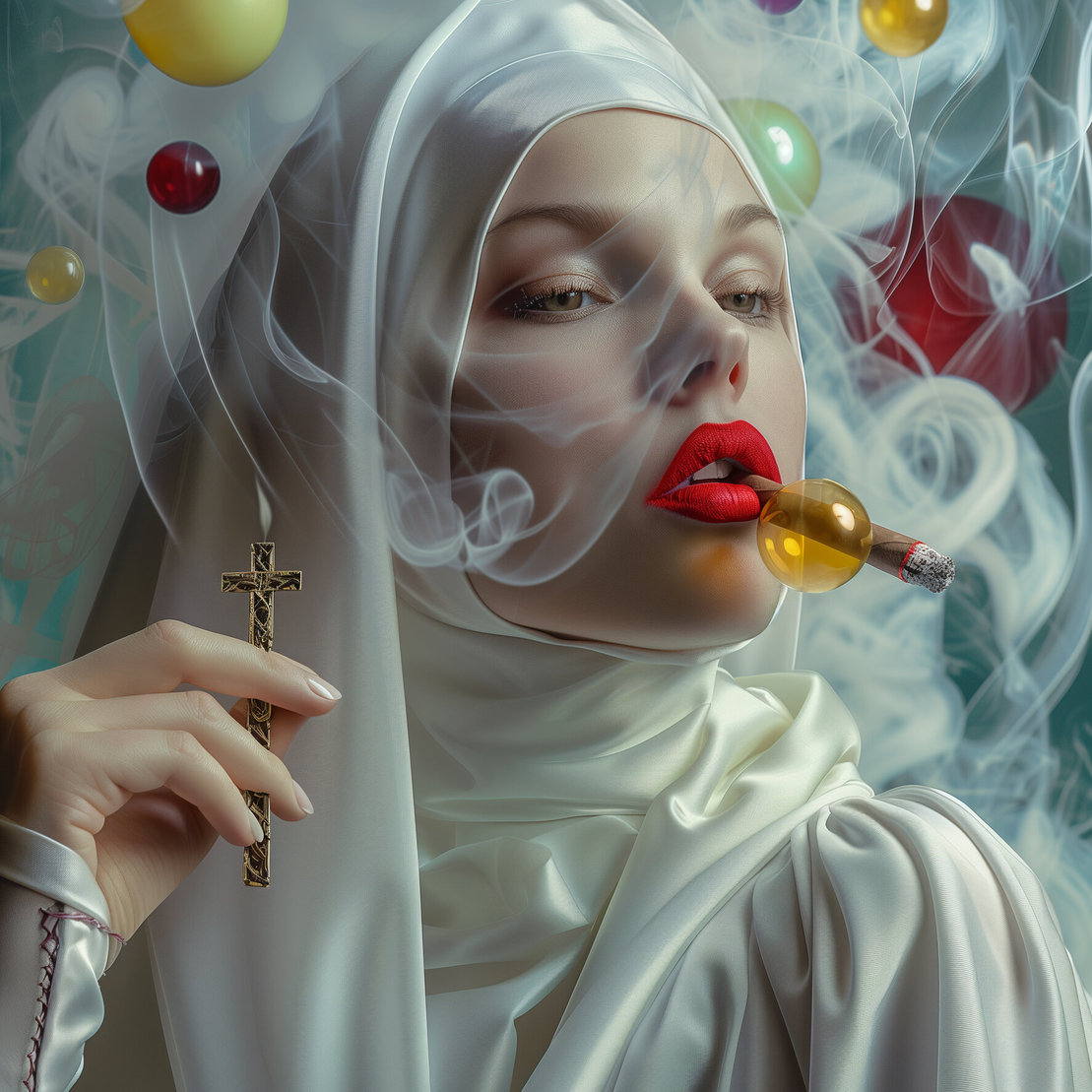 Smokings nuns VI