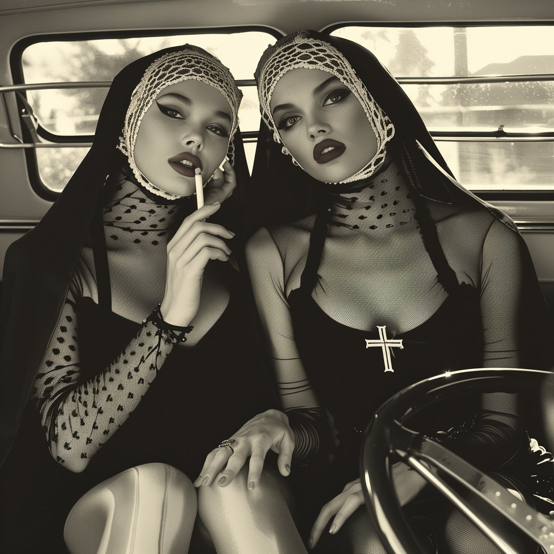 Smokings nuns II